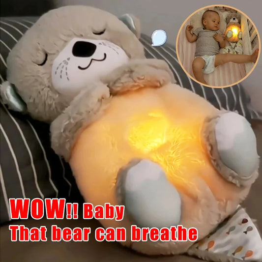 Breathing Bear Soothing Otter Plush.